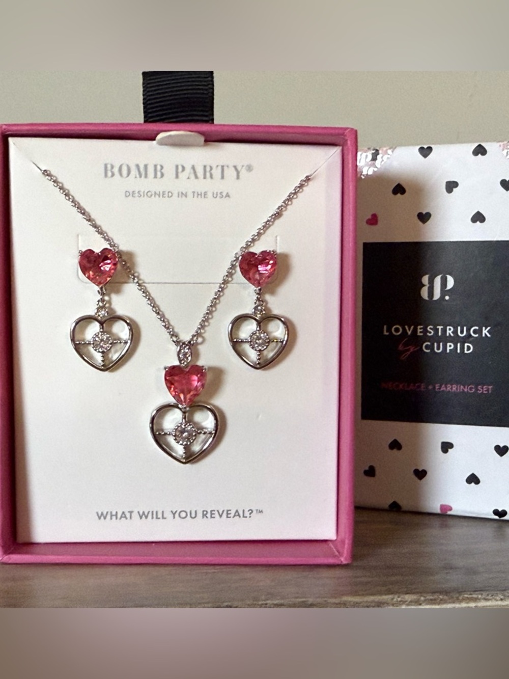 Bomb Party Lovestruck By Cupid Set “Valentine Sparkle” Brand New!